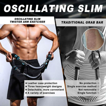 Adjustable Twister Arm Trainer for Chest and Arm Workouts - Portable Home Gym Equipment for Upper Body Fitness