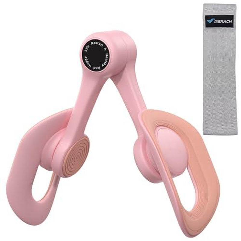 Merach Thigh Trainer Home Fitness Equipment for Inner Thigh, Legs, Arms, Arm Trimmers Optional Versions: Standard, Strap, Smart Counter Blue